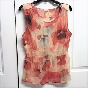 Cremieux Blouse Size M Floral